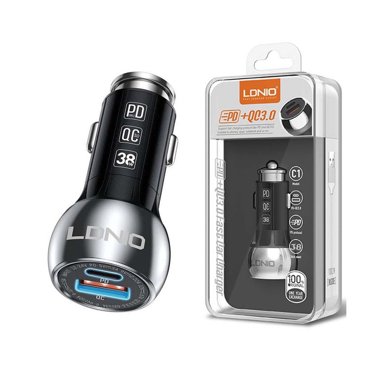 Cargador Super Fast 3.0 de Auto para iPhone 13, 13Pro, 13 Pro-Max