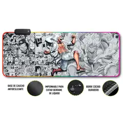 GENERICO - Mouse Pad Gamer 80X30Cm Rgb Antideslizante