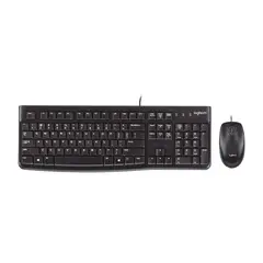 LOGITECH - Teclado MK120- 2 En 1-Alámbrico