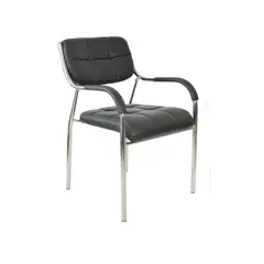 MOBELART - Silla de Oficina Visita Soft 2 Negro möbelArt