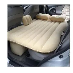 GENERICO - Colchon Inflable para Auto Beige