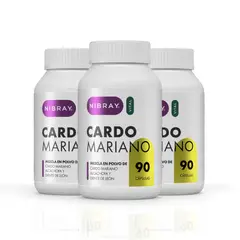 NIBRAY - Cardo Mariano Silimarina Vital Pack 3 Frascos