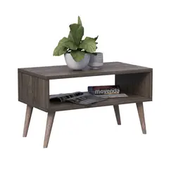 MOVENDA - Mesa de Centro Hortensia patas de madera Gales