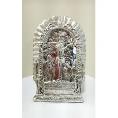 PERU - Decorativo Adorno Marco Señor de los milgaros PLat. ley 950 de 20 cm