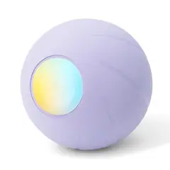 CHEERBLE - Pelota PE Interactiva para Perros Púrpura