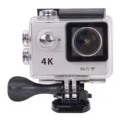 GENERICO - Camara Deportiva Ultra Hd 4k 16 Mp Wifi Acuatica con accesorios Sport