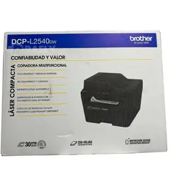 BROTHER - Impresora Multifuncional DCP-L2540DW Monocromatico