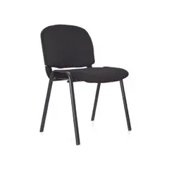 MOBELART - Silla de Oficina Visita Isósceles Negro möbelArt