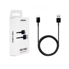 SAMSUNG - Cable Cargador Premium USB a Tipo C Negro