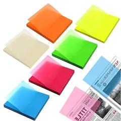 INSPIRA - Set Notas Adhesivas Post-it Transparentes 300 Hojas