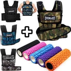 GENERICO - Chaleco de Peso de 10Kg Foam Roller Rodillo