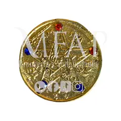 MFAP BRONCERIA Y ANTIGUEDADES - Pentagrama de bronce