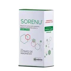 SORENU - Citrato de magnesio - x Caja, 25 unidades