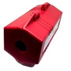 LOTO MASTER - BLOQUEO PARA ENCHUFE DE 220 – COLOR ROJO