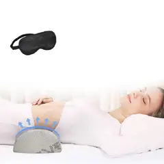 TERAFLEX - ALMOHADA LUMBAR PARA DORMIR VISCOELASTICA  52x22x10CM