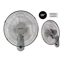 IMACO - Ventilador de pared FW450 16 pulgadas 5 aspas 45 W 3 velocidades