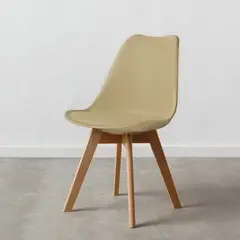 VENTITAS HOME - Silla de Comedor Nórdica Larizza Beige