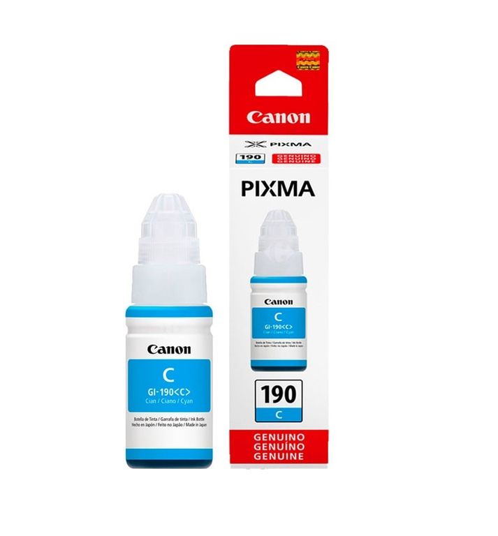 Botella de tinta GI-190C Cian Para G3110 G4110