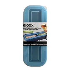 KIOXX - Cubeta de Silicona para congelar 2 cavidades Celeste