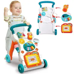 HUANGER - Caminadora Bebé Musical Andador Actividades Lúdicas