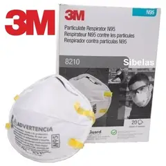 3M - Respirador N95 8210 mascarilla 10 unidades