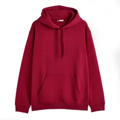 YANSUS - Polera Hombre Vino Color Entero