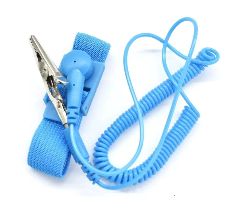 Pulsera Antiestática Para Electrónica Ajustable Extendible