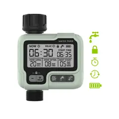 GENERICO - Temporizador Digital Riego Automatico Timer Electronico Jardin planta