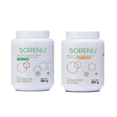 SORENU - Citrato de magnesio y potasio - x Pack 250 g