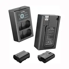 GENERICO - Baterías SmallRig EN-EL15 y Cargador para Cámara Nikon