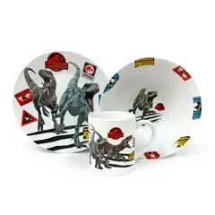 SCOOL - - Set Cerámica 3Pz Dino