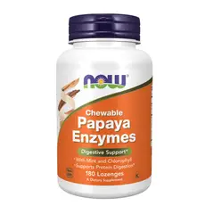 NOW - Enzimas Digestivas de Papaya - Foods x 180 tabletas