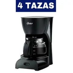 OSTER - Cafetera con Filtro bvstdcdr5b 4 tazas