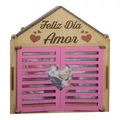 GENERICO - Caja Casa Porta Foto Amor