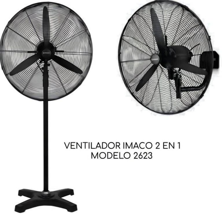 Ventilador de pared 26" FS2623 2 en 1 Pared y Pedestal