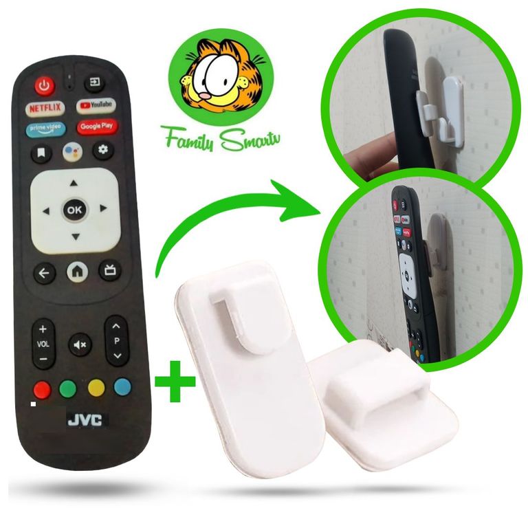Control Remoto Para Tv Smart Jvc Modelo Rm-c3287 Soporte