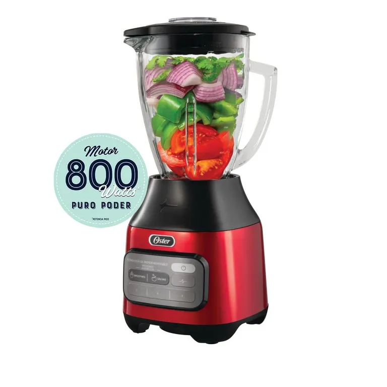 Licuadora Reversible 800 Watts 3 Velocidades BLSTPEG-CRT Rojo