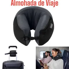 GENERICO - Almohada de viaje 3 en 1 moni pillow cojin de viaje
