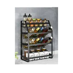 GENERICO - Organizador Condimentero Especiero Para Cocina 4 Niveles Estante