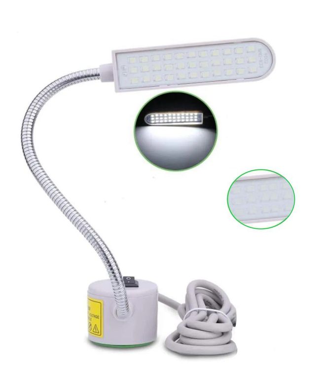 Lampara Imantada Led Para Maquinas De Coser 30 Leds