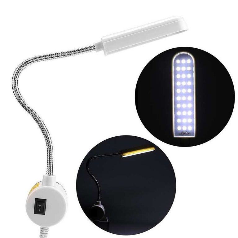 Lampara Imantada 30 Leds Para Maquinas De Coser