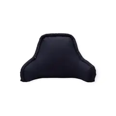 GENERICO - Cojín Anatomico Extra Grande Azul Marino Con Funda