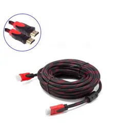SEISA - Cable HDMI 3 Metros Trenzado Con Doble Filtro Full HD