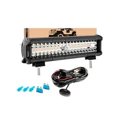 NAOEVO - Kit Barra LED 12 pulgadas Reflector dual