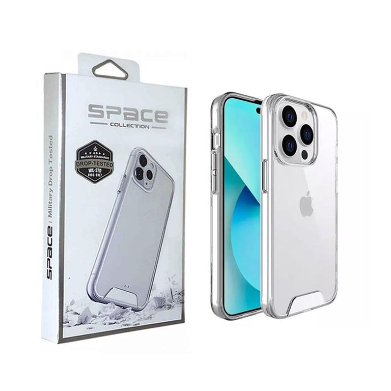 Case Anticaida iPhone 15 Pro Transparente