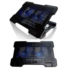 ANTRYX - COOLER PARA LAPTOP DE ALUMINIO 6 NIVELES XTREME AIR N300 NEGRO