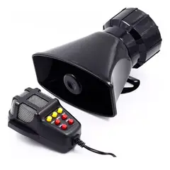 GENERICO - Sirena Policial 7 Tonos 12V