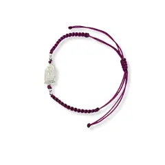 SANTORAL - Pulsera Señor de los Milagros - Hilo y Plata