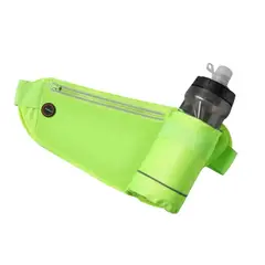 GENERICO - Canguro Riñonera con soporte para botella de agua y correa