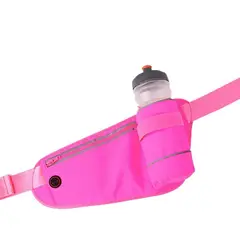 GENERICO - Canguro Riñonera con soporte para botella de agua y correa